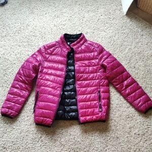 Vibrant Fuchsia Puffer Jacket